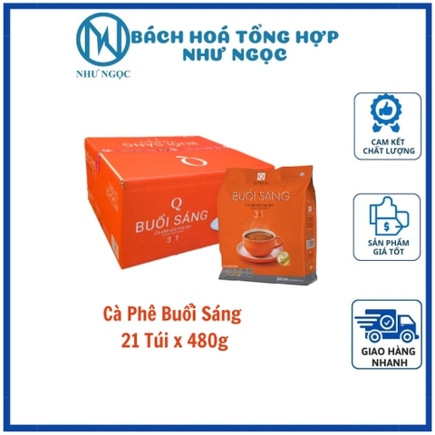 THÙNG 21 TÚI - Cà phê/Trà Sữa Trần Quang Túi 480g
