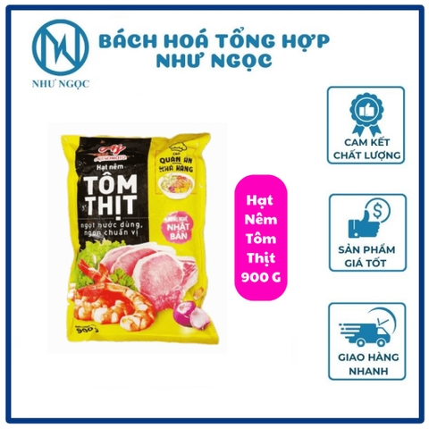 Thùng - Bột Gà Lon/ Hạt Nêm Aji-ngon 900g - Bách Hóa Tổng Hợp Như Ngọc
