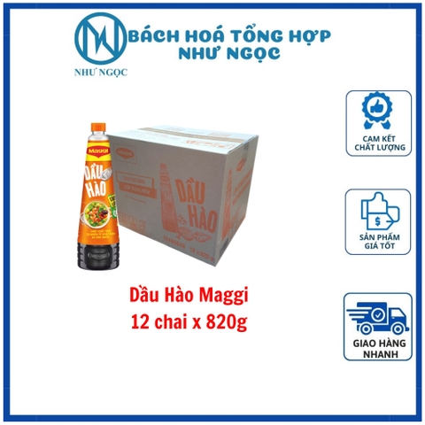THÙNG - Dầu Hào Maggi/ Dầu Hào Ajinomoto Đậm Đặc  - Bách Hóa Tổng Hợp Như Ngọc