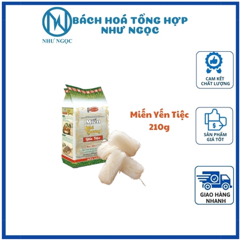 Thùng 10 Túi Miến Phú Hương Yến Tiệc 210g - Bách Hóa Tổng Hợp Như Ngọc