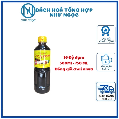 Nước Mắm 2 Cá Cơm Nguyên Chất - Bách Hóa Tổng Hợp Như Ngọc