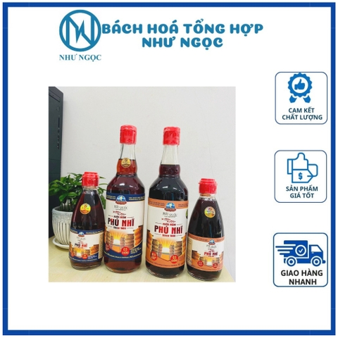 HỘP - Nước Mắm Phú Nhĩ Các Loại - Bách Hóa Tổng Hợp Như Ngọc