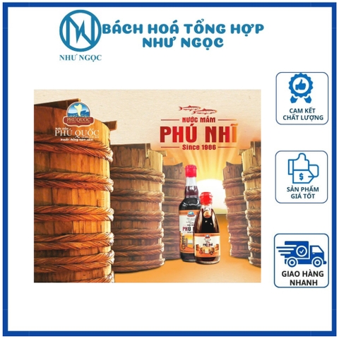 HỘP - Nước Mắm Phú Nhĩ Các Loại - Bách Hóa Tổng Hợp Như Ngọc
