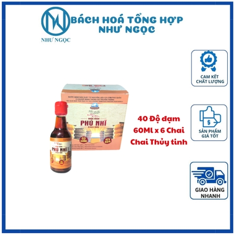 HỘP - Nước Mắm Phú Nhĩ Các Loại - Bách Hóa Tổng Hợp Như Ngọc