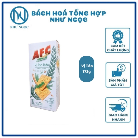 THÙNG 16 HỘP Bánh Quy AFC 172g Các Vị - Bách Hóa Tổng Hợp Như Ngọc