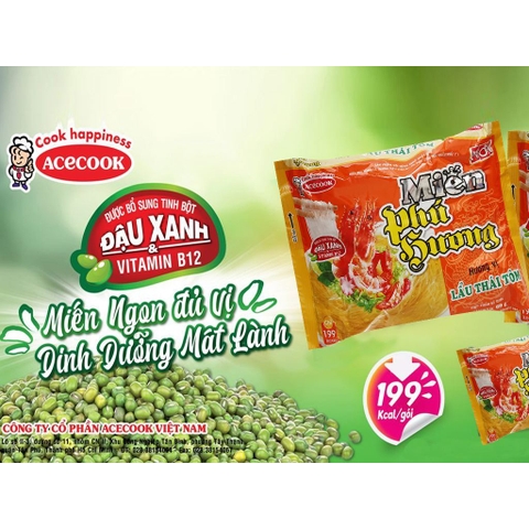 Combo 5 Gói - Miến Phú Hương Các Vị - Bách Hóa Tổng Hợp Như Ngọc