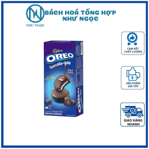 Bánh Oreo Socola Pie Hộp 112g - Bách Hóa Tổng Hợp Như Ngọc