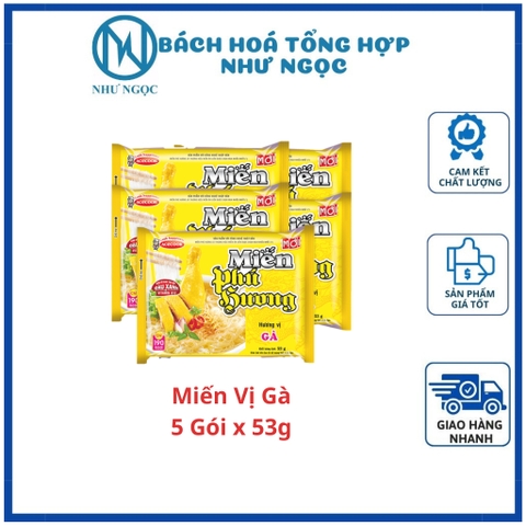 Combo 5 Gói - Miến Phú Hương Các Vị - Bách Hóa Tổng Hợp Như Ngọc