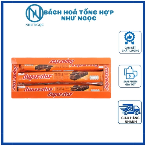 Bánh Xốp Socola Superstar Hộp 192g