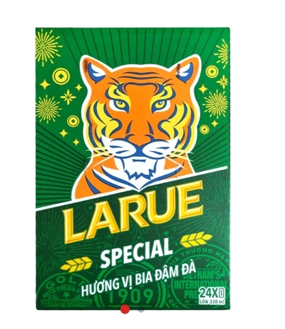 Bia Larue Special lon 330ml màu xanh