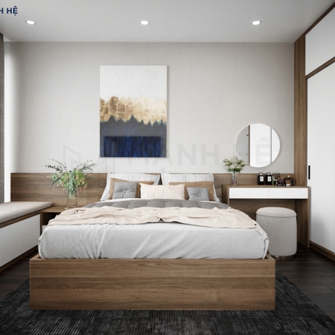 Giường ngủ Jangin Plato 1.8m