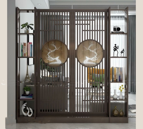 VÁCH TRANG TRÍ GỖ CÔNG NGHIỆP MDF THIẾT KẾ TINH TẾ - VCNC 15