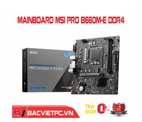 Mainboard MSI PRO B660M-E DDR4