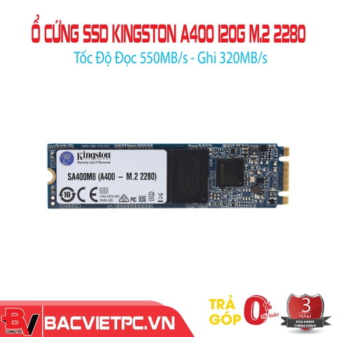 Ổ cứng SSD Kingston A400 120G M.2 2280