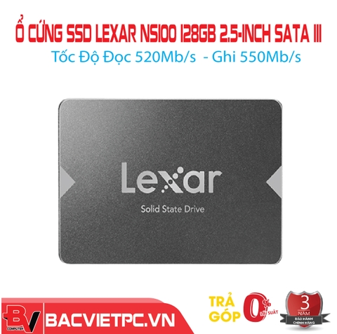 Ổ cứng SSD Lexar NS100 128GB 2.5-Inch SATA III