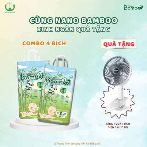 Combo 4 bịch bỉm