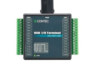Bộ chuyển đổi Digital I/O USB I/O unit 8ch/8ch DIO-0808LY-USB