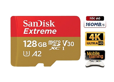 Thẻ nhớ 128gb Sandisk Extreme