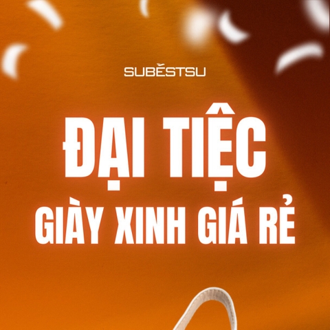 ĐẠI TIỆC GIÀY XINH GIÁ RẺ GIẢM TỚI 50%