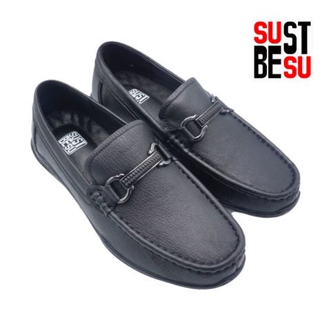 Giày lười nam màu đen SubetsSu 854-6132