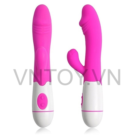 Dương vật giả rẽ nhánh rung 12 chế độ sạc pin