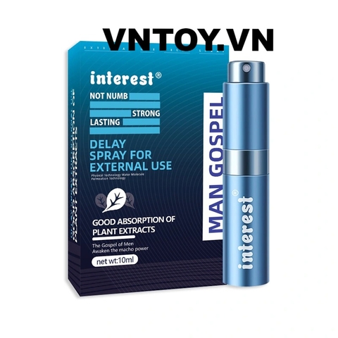 Chai Xịt chống xuất tinh sớm Interest chính hãng