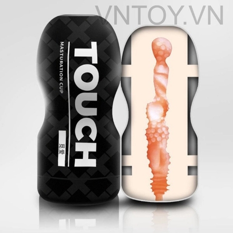 Cốc thủ dâm Touch chính hãng chất liệu Silicon đặc nhiều gai