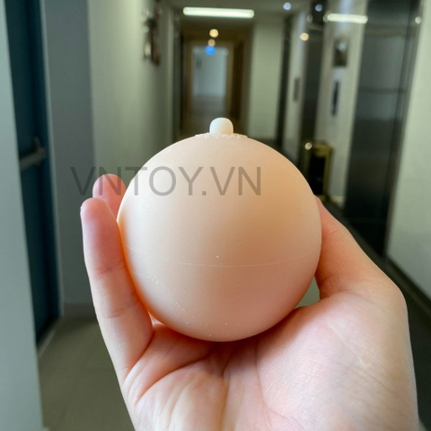 Vú giả cầm tay giá rẻ Silicon như thật có lỗ âm đạo