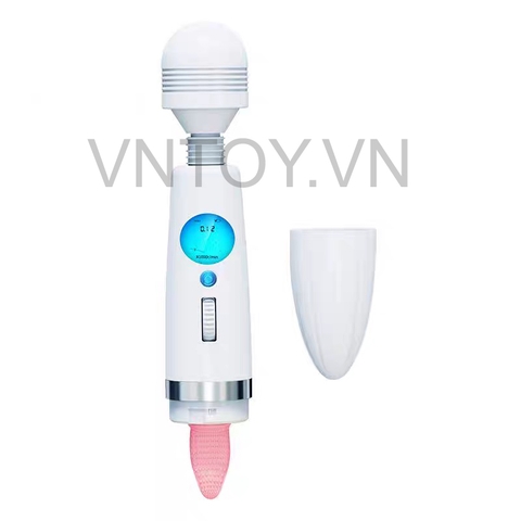 Chày rung kèm lưỡi liếm trang bị màn hình LED cao cấp