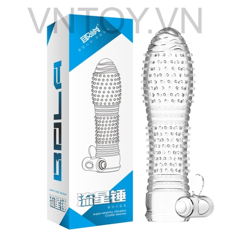 Bao cao su đôn dên gai gắn cục rung