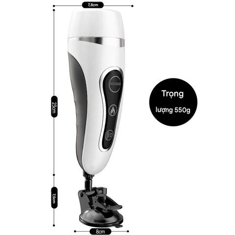 Âm Đạo Giả Gắn Tường Tự Động Sưởi Ấm Rung Âm Thanh Sống Động