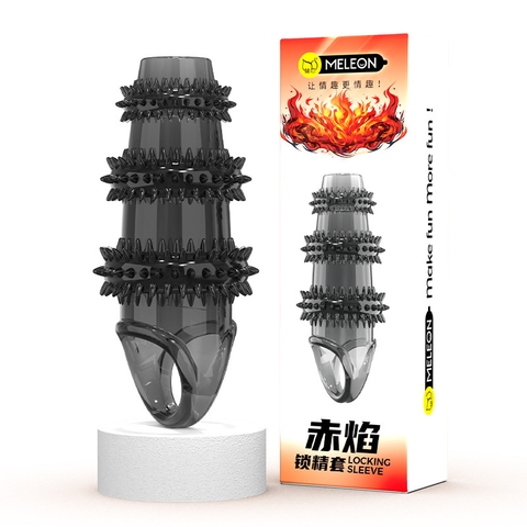 Bao Đôn Dên Silicon Mềm Gai Nổi Khóa Tinh Kéo Dài Thời Gian