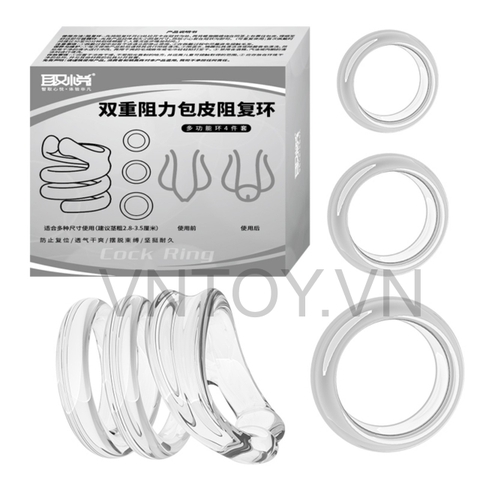 Vòng đeo kháng dương vật chống hẹp bao quy đầu