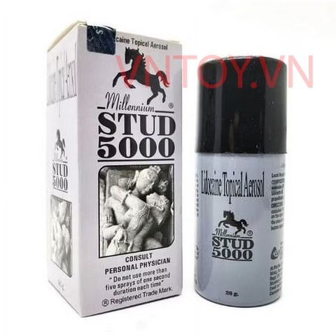 Chai xịt kéo dài thời gian quan hệ Stud 5000 Ấn Độ