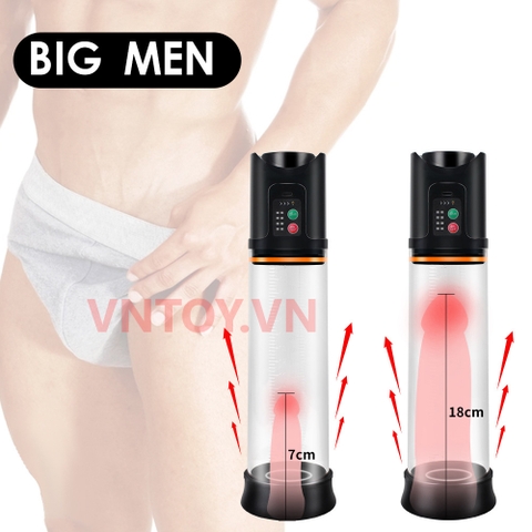 Máy bơm dương vật tự động Penis Pump tăng kích cỡ cải thiện sinh lý nam