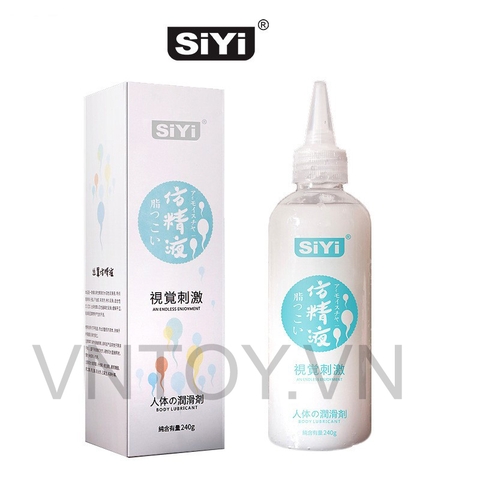 Gel bôi trơn tinh trùng Siyi chính hãng trắng đục như thật