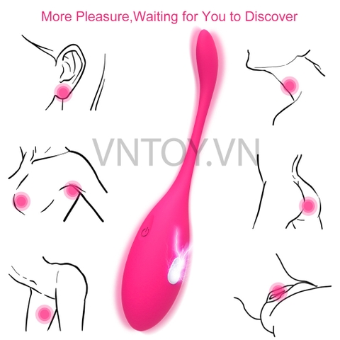 Trứng rung điện giật Levett cao cấp điều khiển từ xa