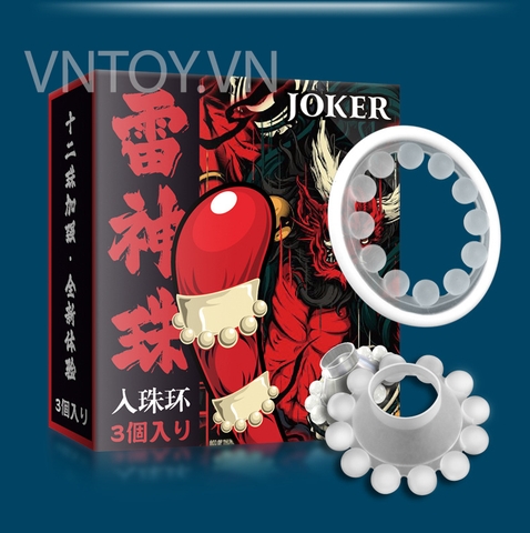 Vòng đeo bi Joker đặc gai siêu kích thích