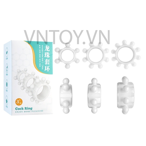 Vòng đeo dương vật bi gai đặc siêu kích thích