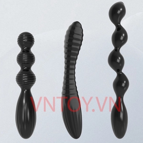 Gậy chọc kích thích hậu môn Silicon mềm dẻo