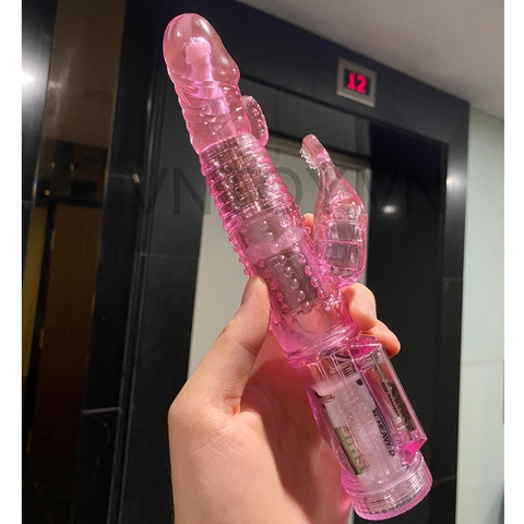Dương vật giả rung ngoáy có gai siêu mạnh