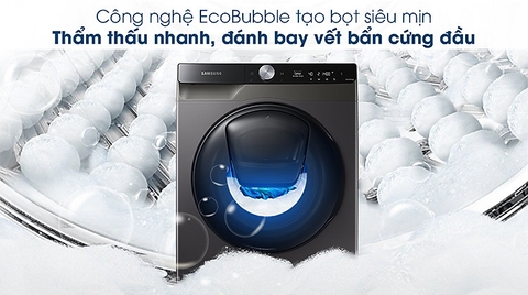 (Samnec) Máy giặt sấy Samsung 9 kg WD95T754DBX/SV