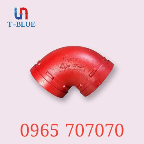 Cút nối rãnh 90 độ