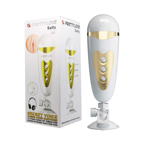 Cốc thủ dâm gắn tường rung rên cao cấp – Pretty Sally