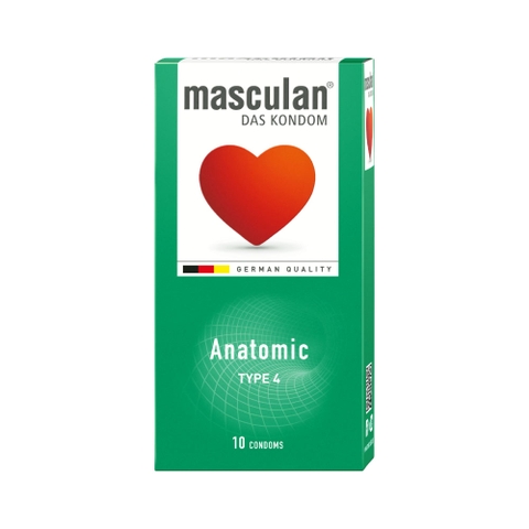 Bao cao su Masculan – Tạo dáng hoàn hảo – Anatomic