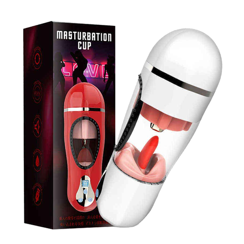 Âm đạo giả nhiều chế độ rung kèm rên, dùng sạc - Masturbation Cup