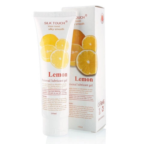 Gel bôi trơn hương chanh - Silk Touch - Chai 100ml