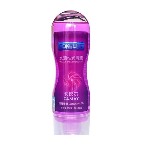 Gel bôi trơn massage hương camay - Cokelife tím - Chai 100ml