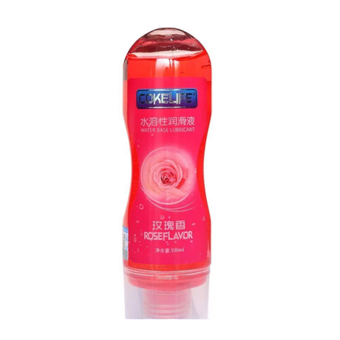 Gel bôi trơn massage hương hoa hồng - Cokelife hồng - Chai 100ml