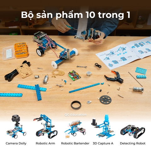 Robot lập trình Ultimate Robot Kit V2.0 - Robot lập trình Ultimate cần thiết cho các bạn nhỏ tuổi